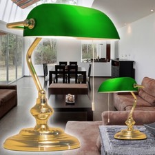 Bankerlampe mit Zugschalter