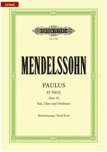 Noten mendelssohn paulus - mendelssohn,