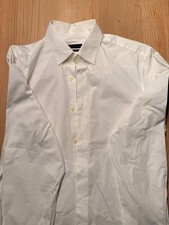 Oberhemd Zegna, weiß, stretch, ungetragen, Gr. 38