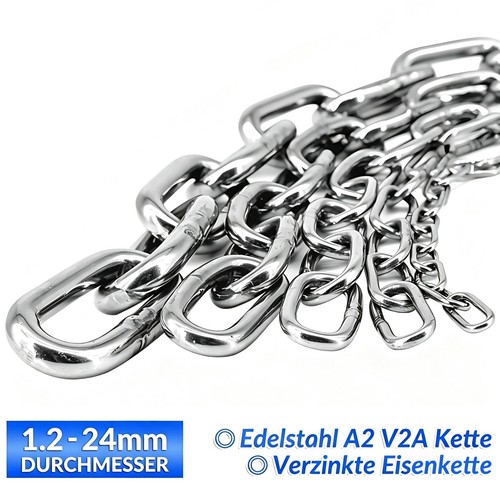 Ankerkette edelstahl v2a - ankerkette,
