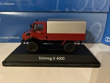 NZG Unimog Passt Zu Conrad Bagger WSI Baumaschinen Modelle 1:50
