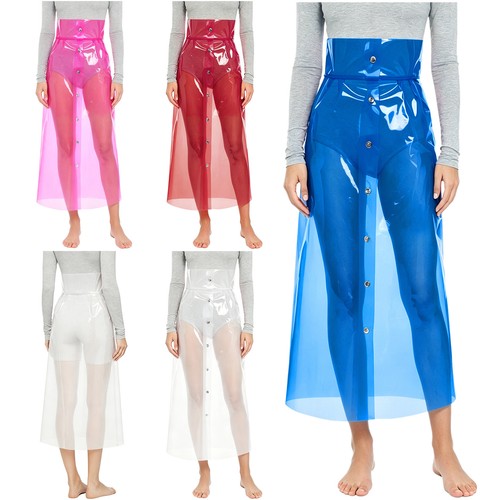 Damen klarer kunststoff pvc - klarer,