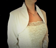 Brautjacke Bolero Jacke 38 40