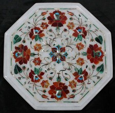 30.5cm Marmor Beistelltisch