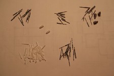 56 Unicor Stifte Wurzelbehandlung + 41 Vorbohrer rot grün blau