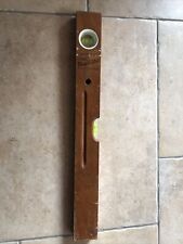 BMI Wasserwaage aus Teakholz Länge 50 cm, Super Star, Libellen aus einem Block