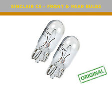 Sinclair C5 Original Glühbirnen - vorne & hinten