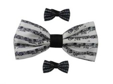 Papillon Schwarz Herren Weiß