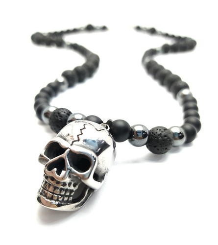 Herren halskette skull - herren,