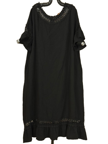 Labass mousseline kleid spitze - labass,