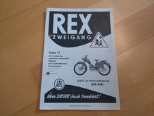 Rex Zweigang Typ 17 Prospekt
