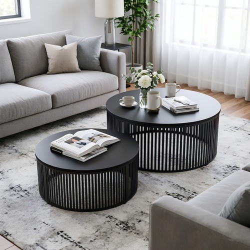 Runder couchtisch - runder,