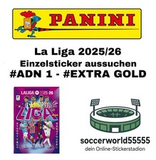 Panini La Liga 2025/26 - Einzelsticker #ADN 1 - #EXTRA GOLD aussuchen