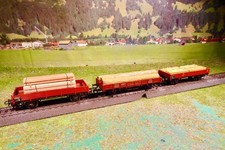 Märklin H0 3 Niederbordwagen
