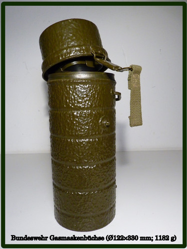 Gasmaskendose bundeswehr - gasmaskendose,