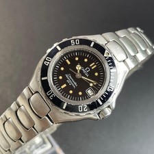 OMEGA Seamaster Professional 200m Armbanduhr Edelstahlarmband Silber