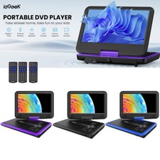 ieGeek 11,5" Tragbarer Kinder DVD Player mit Drehbildschirm Sync TV Video Player