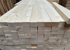 10x Holzleiste Kantholz Fichte