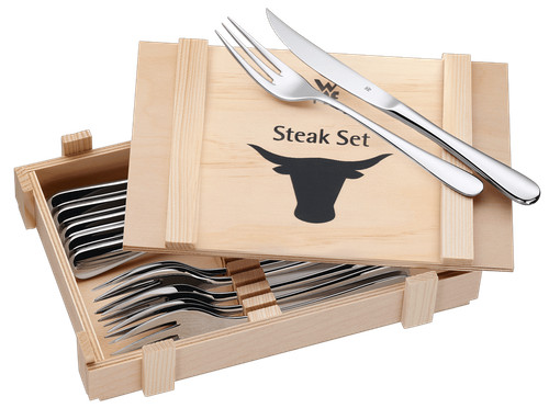 Wmf steakbesteck set teilig - steakbesteck-set, 12-teilig