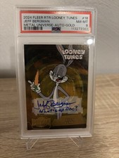 Fleer Retro Looney Tunes Bugs Bunny Signed PSA 04/25