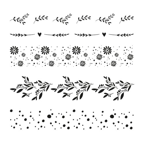 Rayher clear stamps - rayher,