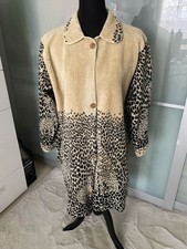 Damen Teddy Mantel Größe