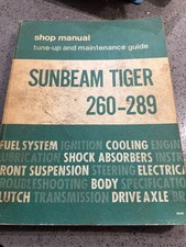 Sunbeam Tiger 260 & 289