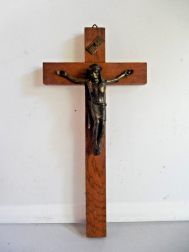 Wandkreuz kruzifix holz mit - wandkreuz,