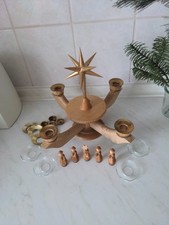 Advendsleuchter+Kurrende+Glasaufsätze+zusätzliche Tüllen Dregeno (Gebraucht)