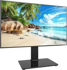 TV Standfuß Universal Höhenverstellbar Ständer Fernsehtisch Standfuß Halterung