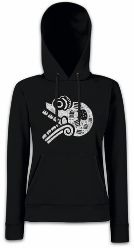 Aztec skull damen hoodie - aztec,