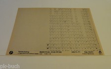 Microfich Ersatzteilkatalog BMW R 65 - R 80 RT / 85 Stand 03/1991