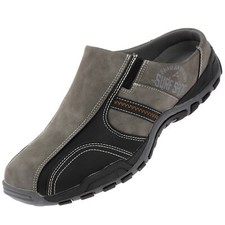Herren Sneaker Slipper Pantoletten Clog Schlappen Freizeit Schuhe Grau 20517