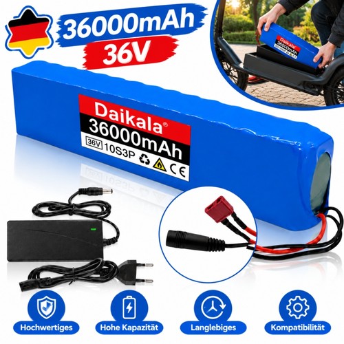 36000mah elektrofahrrad akku - 36000mah,