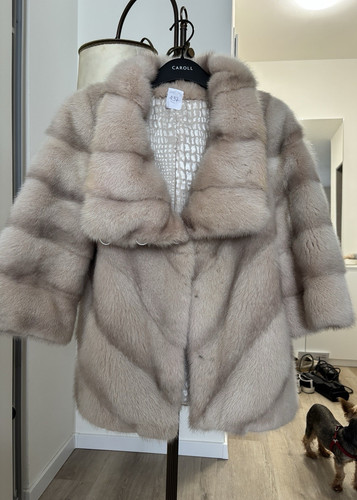 Diorsa nerzjacke beige gr - nerzjacke,
