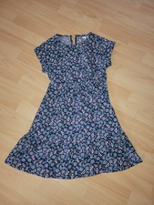 Mädchen Sommerkleid blau bunt