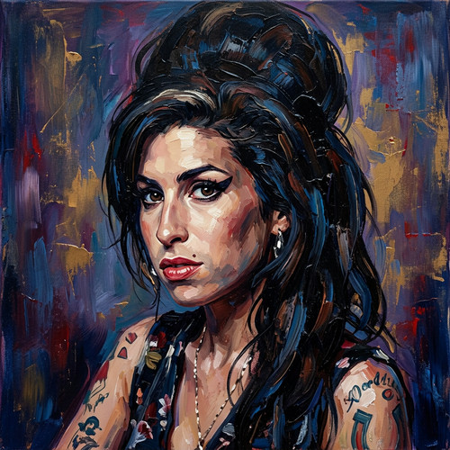Amy winehouse portrait - amy,