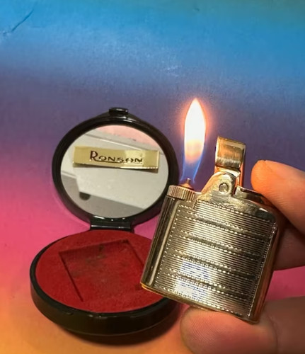 Ronson milady gas feuerzeug - milady,