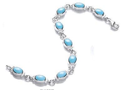 Echt türkis damen armband - türkis,