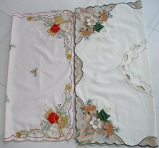 2 exclusive schöne Weihnachtsdecken Mitteldecken von HOSSNER/RICO Tischdecke 