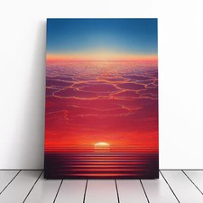 Schillernder Sonnenuntergang