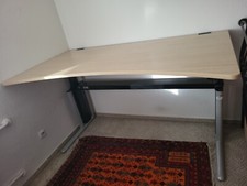 schreibtisch Arbeitstisch Komputer Tisch Gross,Massiv,Verstellbar  Hydraulik Top