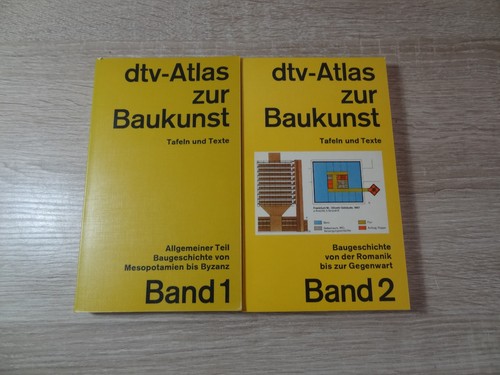 Dtv atlas zur baukunst band - -,