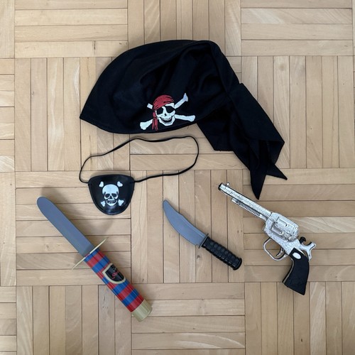 Piraten kostüm accessoires - piraten,