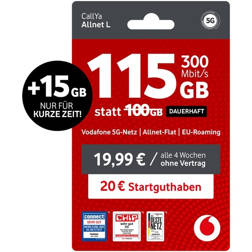 Vodafone prepaid callya - callya, l|115