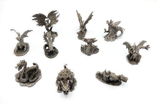 Zinnfiguren drachen figuren - ,