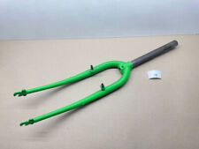 26"  MTB Starrgabel 1" CROWNLESS ALL CR.MO  Grün  Schaftlänge 215mm  (GB3)