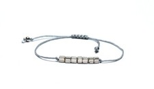 Armband Satinband - Schiebeknoten - NEU - Quadrate - Weite verstellbar - NEU!!!!