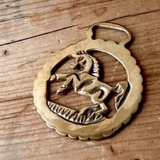 Pferdeschnalle Pferdemessing