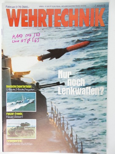 Wehr technik februar 1978 - wehr,